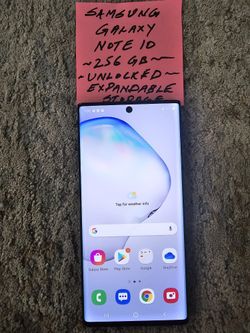 Samsung Galaxy Note 10 Unlocked 256GB