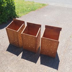 Vintage  Bee Wood Crates