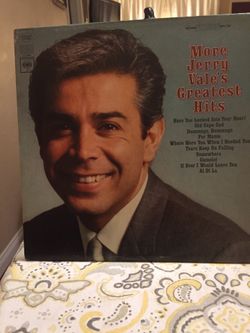 Vinyl record - Jerry vales