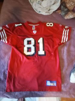 Terrell Owens authentic letter stitched Reebok 49ers jersey