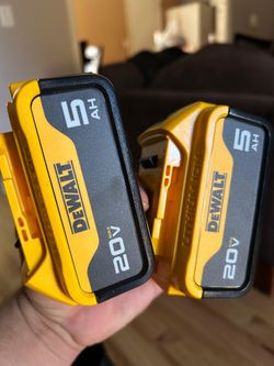 5 Amp Batteries 2 For The Price Of 110 Firm