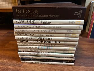 Vintage National Geographic Books