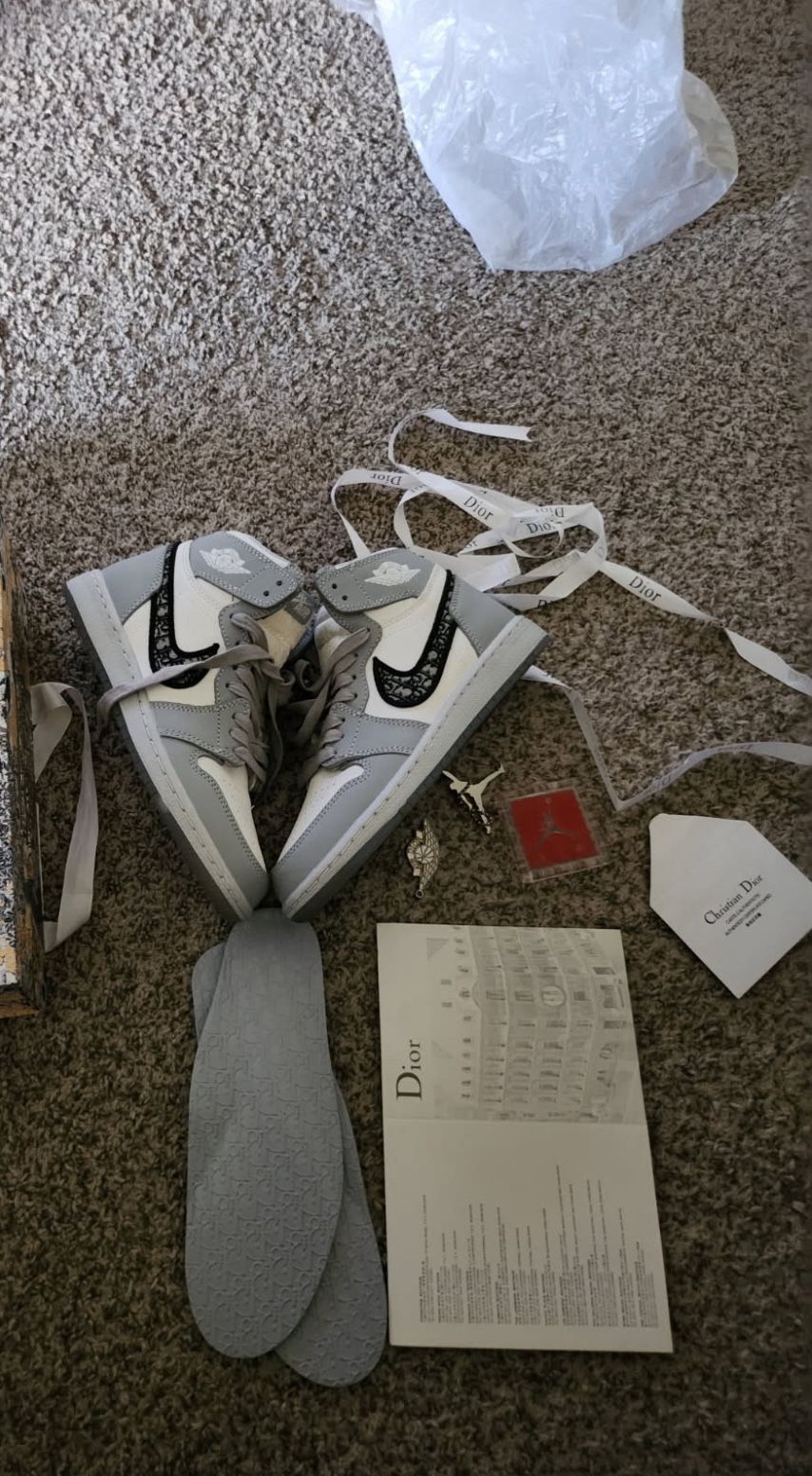 Jordan 1 Dior 7w