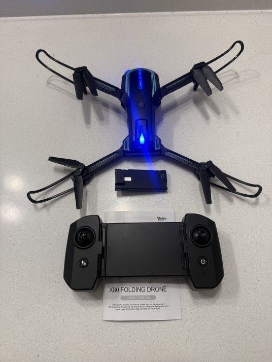 Drone with Camera 1080P HD FPV Foldable Mini Drone for Beginners Kids Adults, Drone with Flip 360