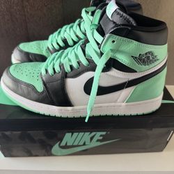 Teal jordans 