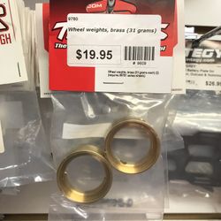 Traxxas TRX4M Wheel Weights, Brass (31 grams) @ Parkflyers RC Hobby Shop in Lakewood NJ