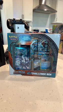 Sun & Moon Burning Shadows GX Challenge Box • WILL TRADE FOR RETRO GAMES