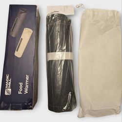 Magic Mill Food Warming Mat - 10sec Fast Heating Silicone Surface - BLUE