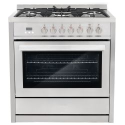 New Open Box 36" Professional Style Dual Fuel Range