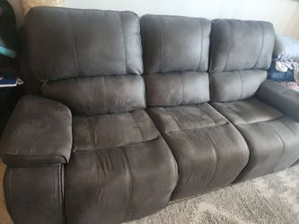 High quality dual reclining couch