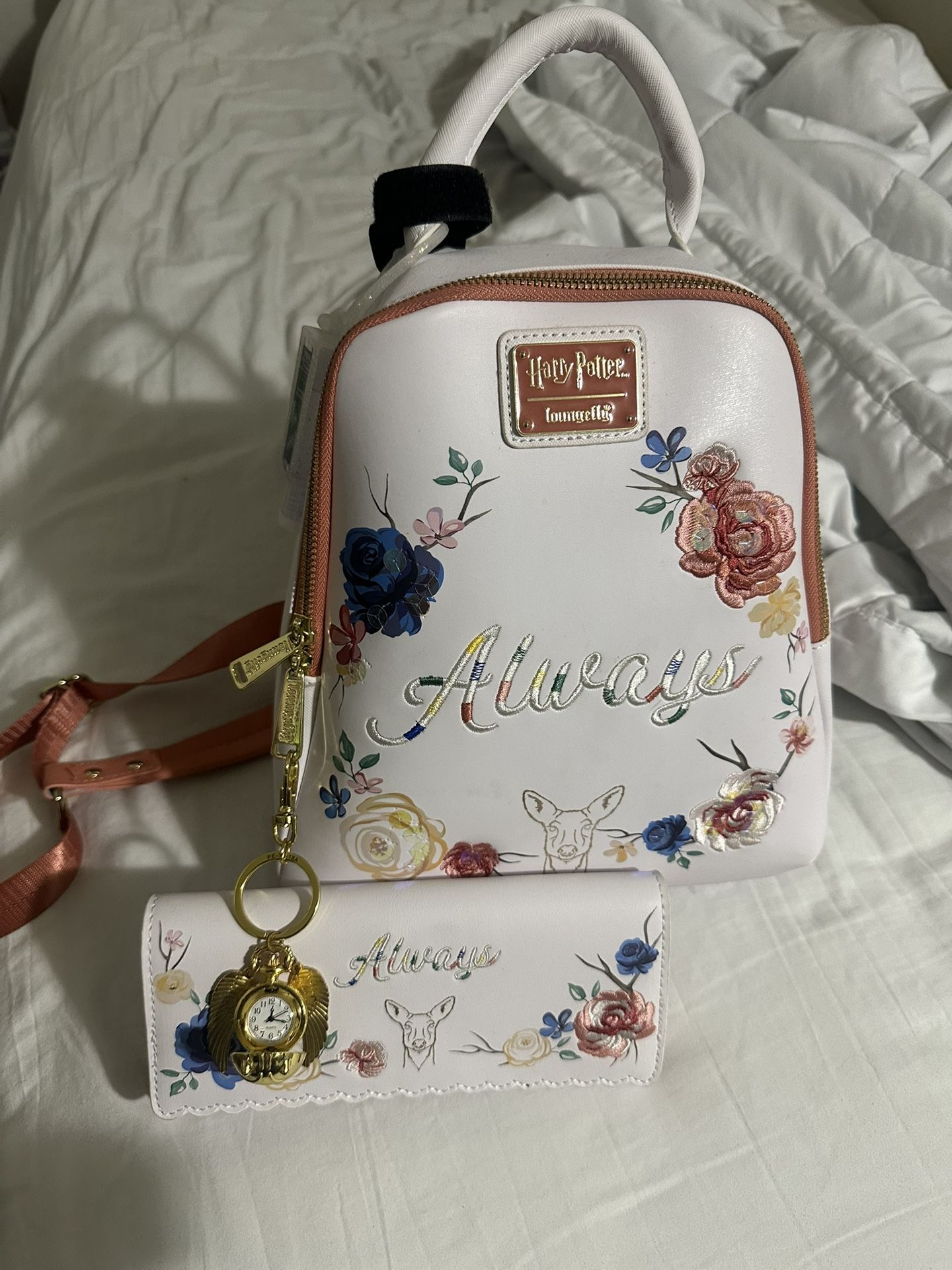 Harry Potter Loungefly Always Backpack And Wallet