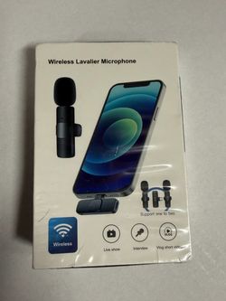 Wireless Lavalier Lapel Microphone Professional for Iphone Video Podcast Brand New ( Pickup Camino al norte and Tropical )