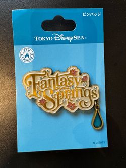 Tokyo DisneySea Fantasy Springs Enamel Pin