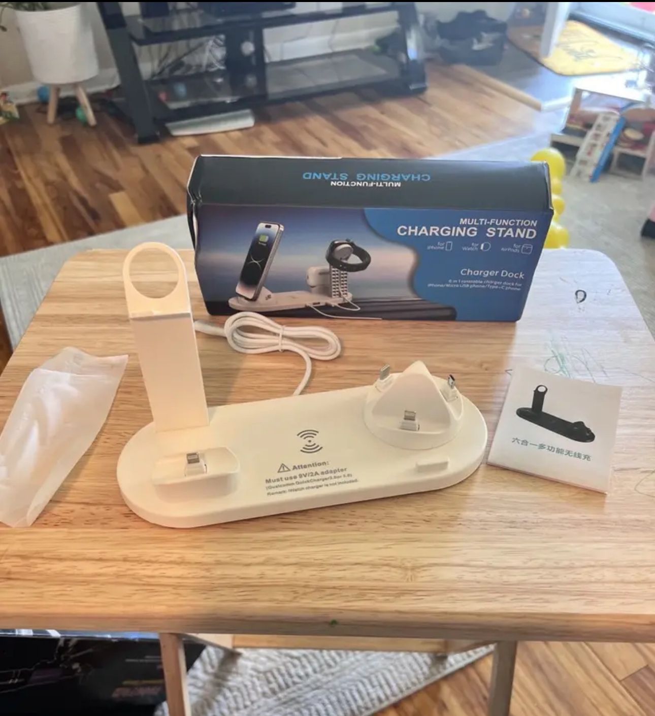 15W Rapid Fast Wireless Charging Station