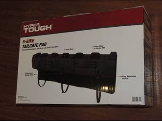 New - Hyper Tough Full Size Truck Tailgate Bike Rack Carrier Protection Pad 