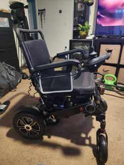 Electric Wheelchair with Joystick Controller