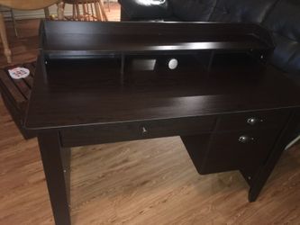 Wood desk