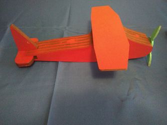 Red & Yellow Wooden Airplanes/ Birthday/Party/Dessert Table/Backdrop