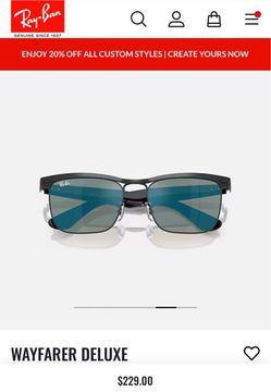 RayBan sunglasses WAYFARER DELUXE
