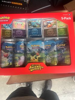 Pokemon Ascended Heroes 5 pack minis