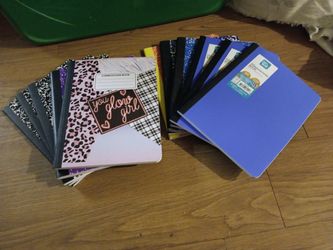 Wide & Colledge Ruled Composition Notebooks
