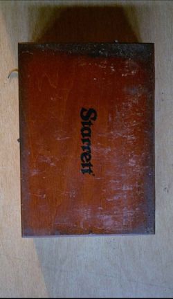 Starrett gage set