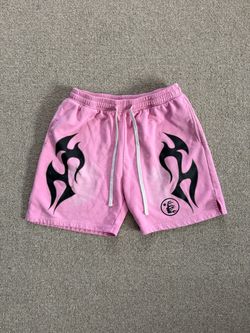 Pink hell star shorts