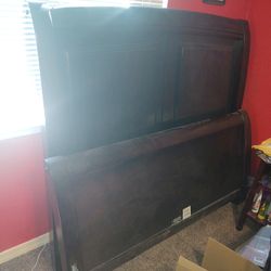 Queen Bed Frame With Matress