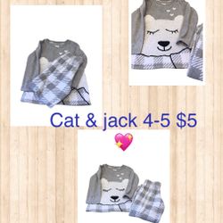 PIJAMA Set Great Condition For Girls Size 4-5 💖💖💖042424