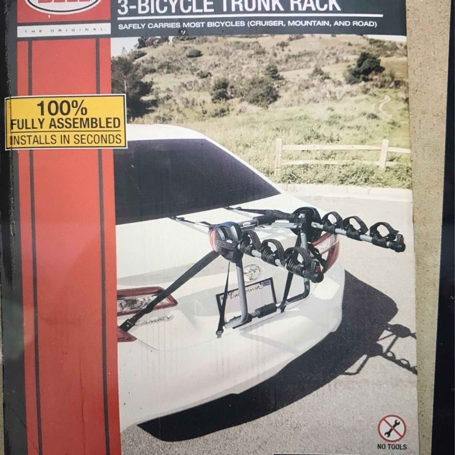 Car Bell Three Bike Trunk Rack Bike Rack Bell CANTILEVER 300