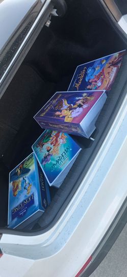 Disney VHS blanket throws