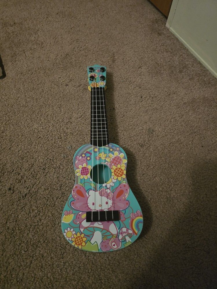 Kids Hello Kittie Guitar
