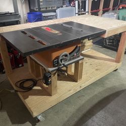 Ridgid workbench table saw TS3650