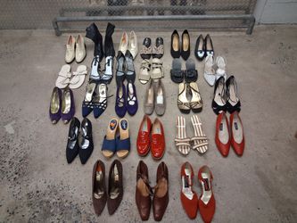 Large lot of women designer shoes