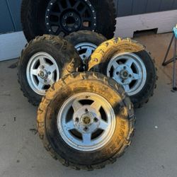 Yamaha Rhino Rims And Maxxis Tires