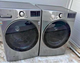 LG ThinQ Washer and Dryer Set