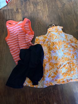 Toddler size 3 sundress shorts and tank