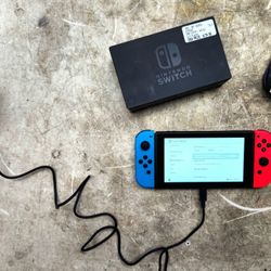 Nintendo Switch With Accessories 32gb