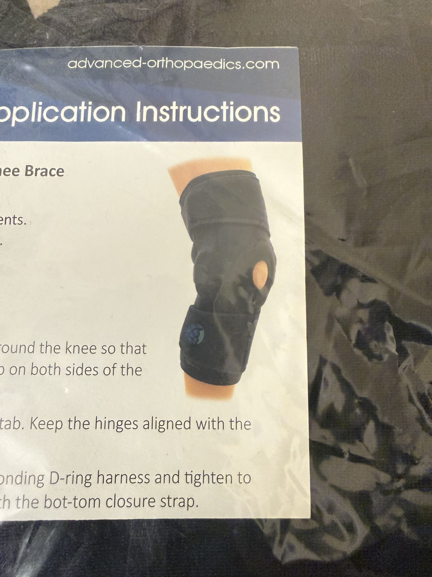 Universal Hinged Knee Brace ;