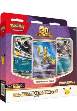 Pokémon TCG: Baraja de batalla de celebración 30