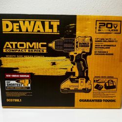 DeWalt Atomic Hammer Drill 20V 1/2 Compact Series