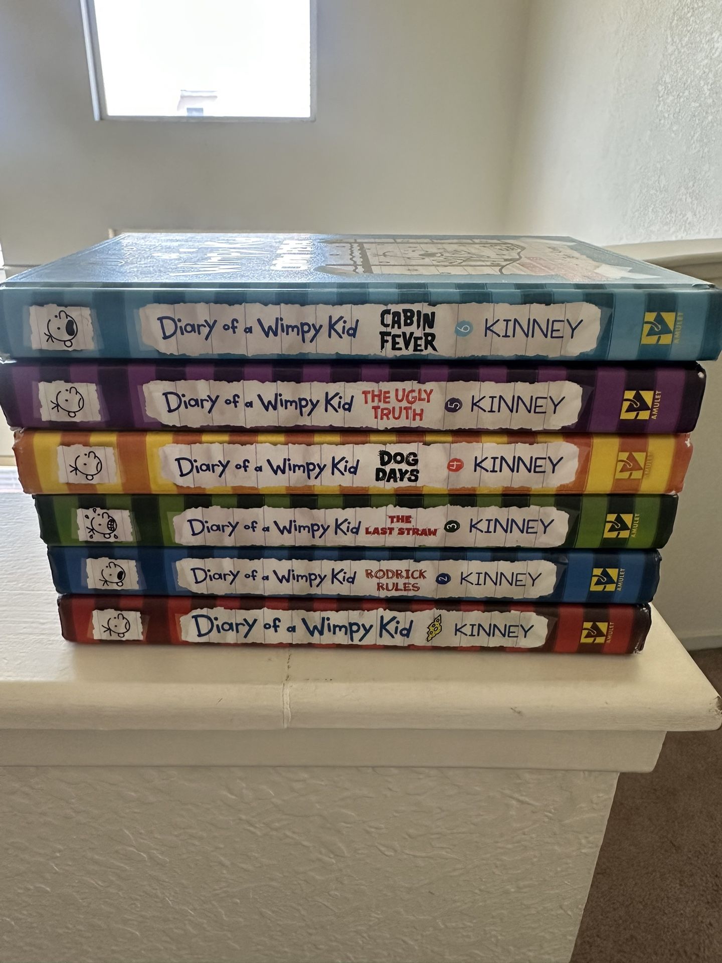 Diary Of A Wimpy Kid #1-6
