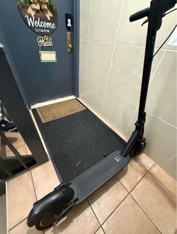 Black foldable scooter 35 MPH