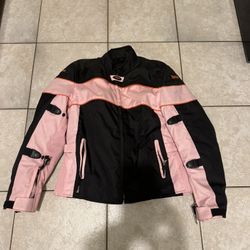 Motorcycle Jacket Size Large  Like New No Damage