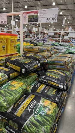 Scotts MAX Weed & Feed 	- Sc EZ Seed Patch & Repair 	3.	Scotts MAX Grass Seed 	4.	Dr. Earth Fertilizer