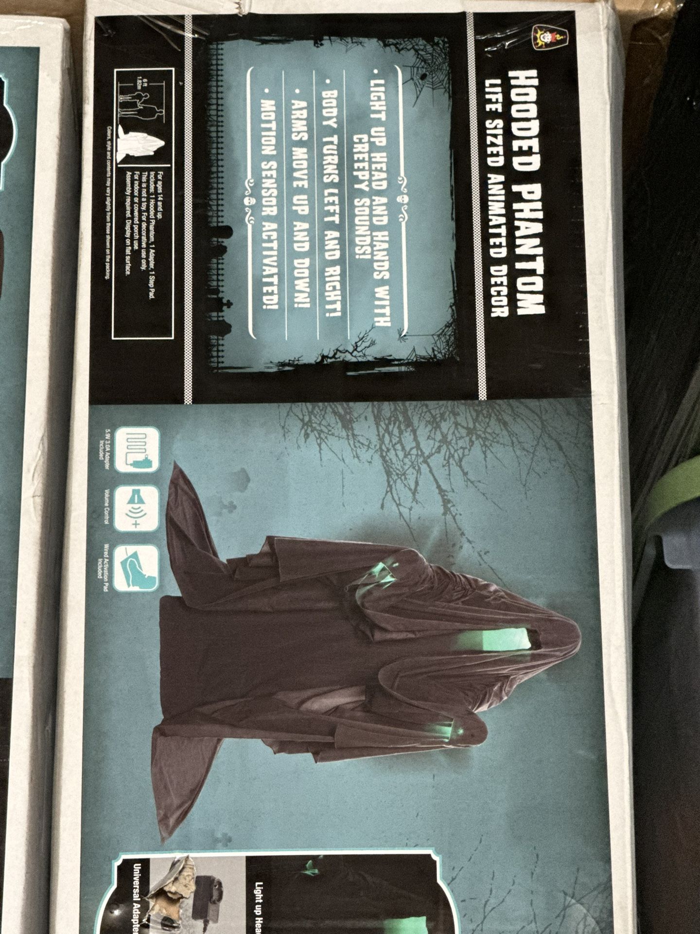 Halloween Animated phantom new inbox still sealed free delivery