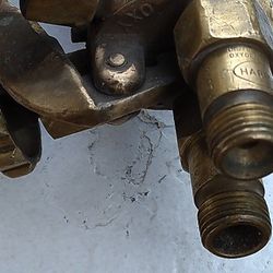 2 Brass Cutting Torch Wands. 24" and 18"