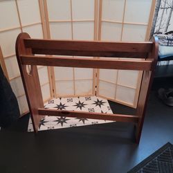 Blanket Rack Hand Painted 