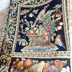 Jay Belgian Bird And FloralTapestry 
