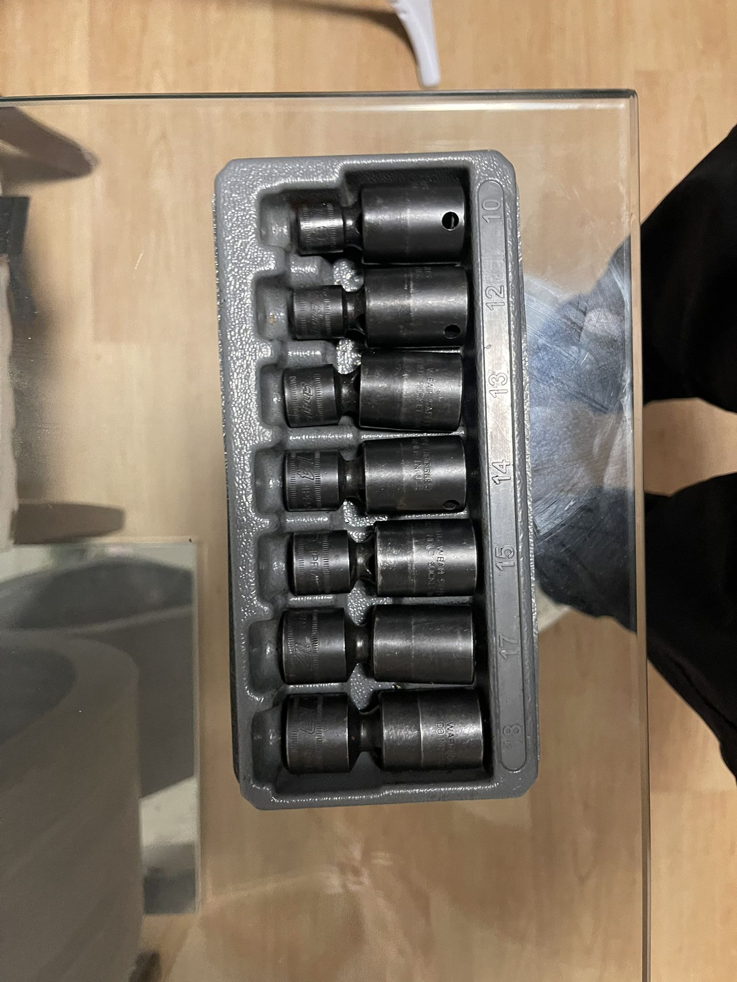 Snap on 3/8 Swivel Impact Sockets (Metric)
